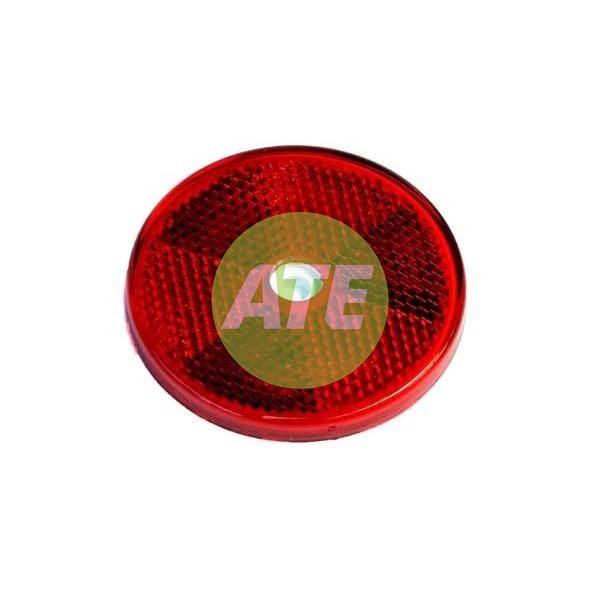 Round Red Reflector