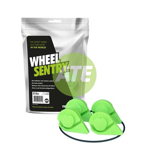 19mm Wheel Sentry® Kit 4 Stud 100mm Pcd C/W Safe Band - Set For 4 Wheels